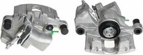 Budweg Brake Caliper Rear Axle Left