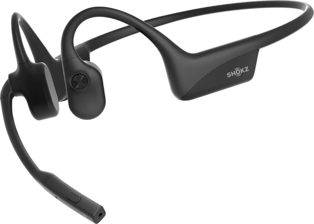 Shokz bone conduction headphones Shokz OpenComm2 Wireless Bluetooth Bone Conduction