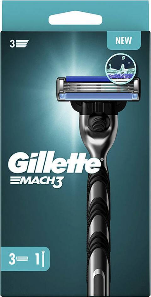 Gillette mach3 Gillette Mach3 Razor with 3 Blades