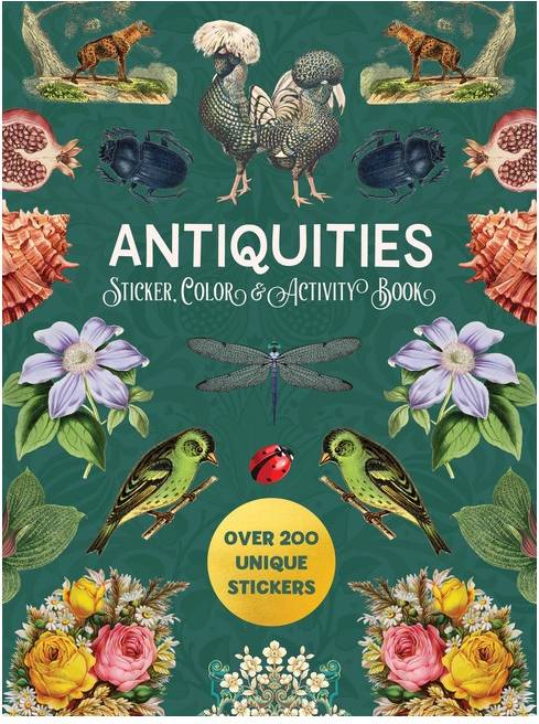 Antiquities Sticker Color Activity Book (Paperback)