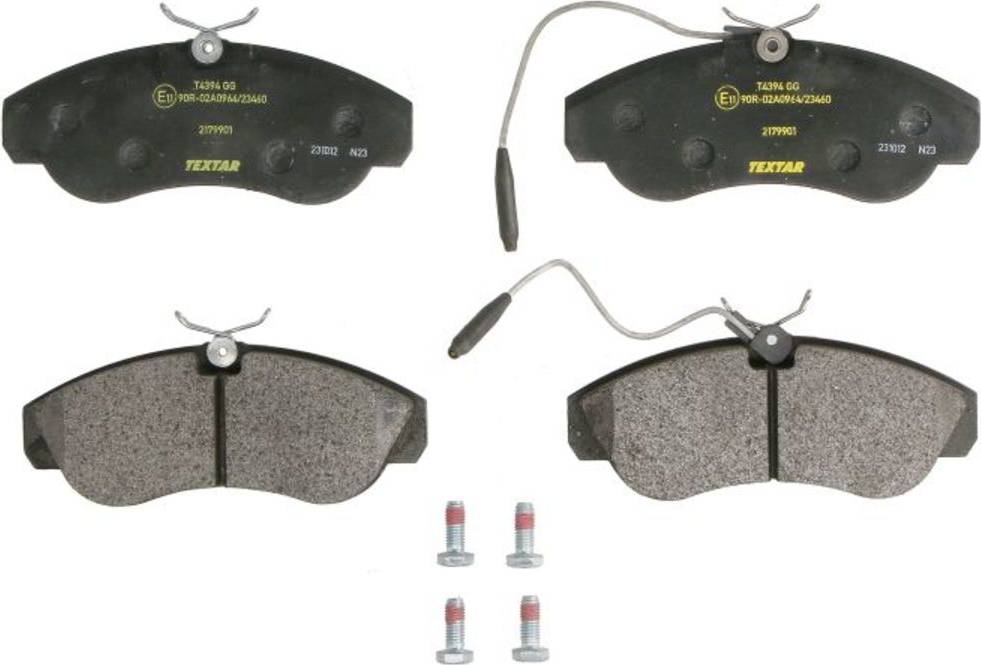 Textar Brake Pad Set 2179901