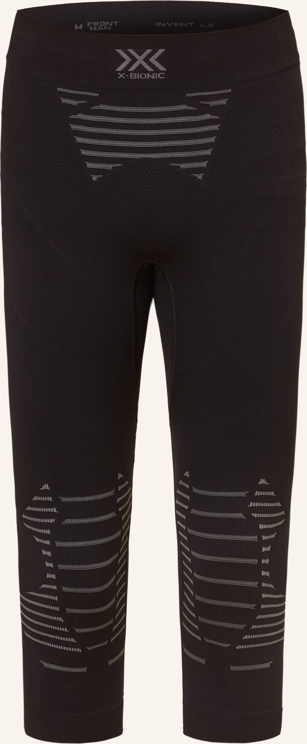 Skiundertøj X-Bionic Invent 4.0 3/4-Pants Skiundertøj sort