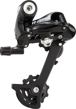 Microshift R10 Rear Derailleur 10-Speed Medium Cage Shimano Road Compatible Black