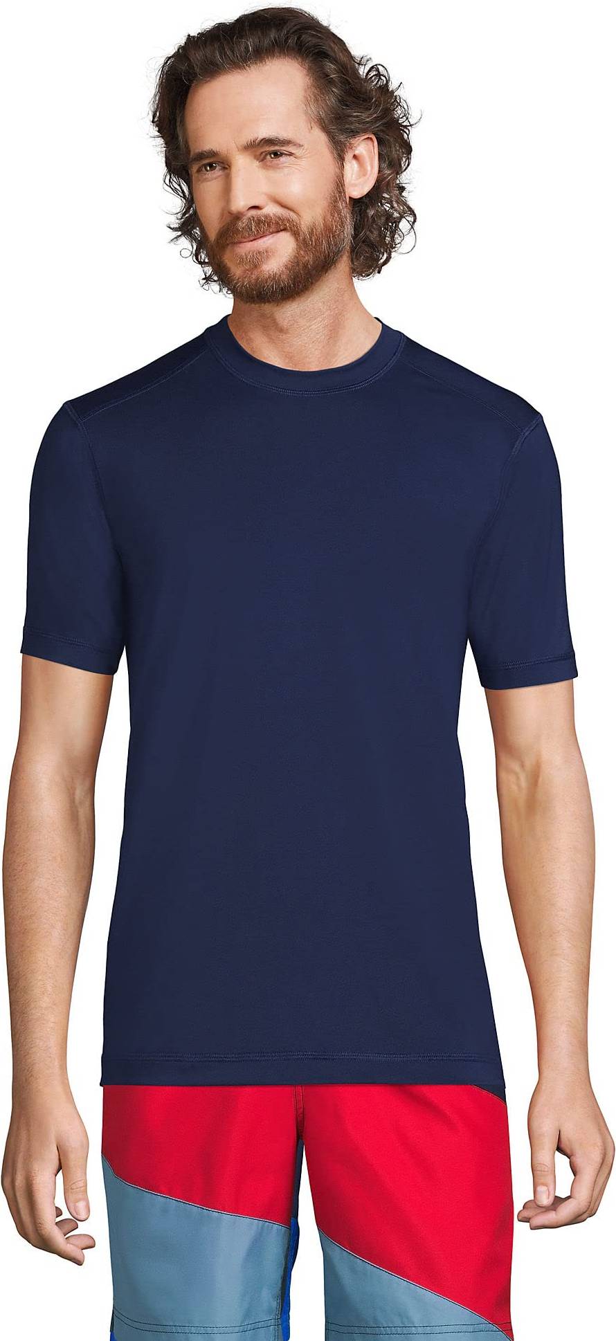 Short Sleeve Rash Vest Medium - Blue