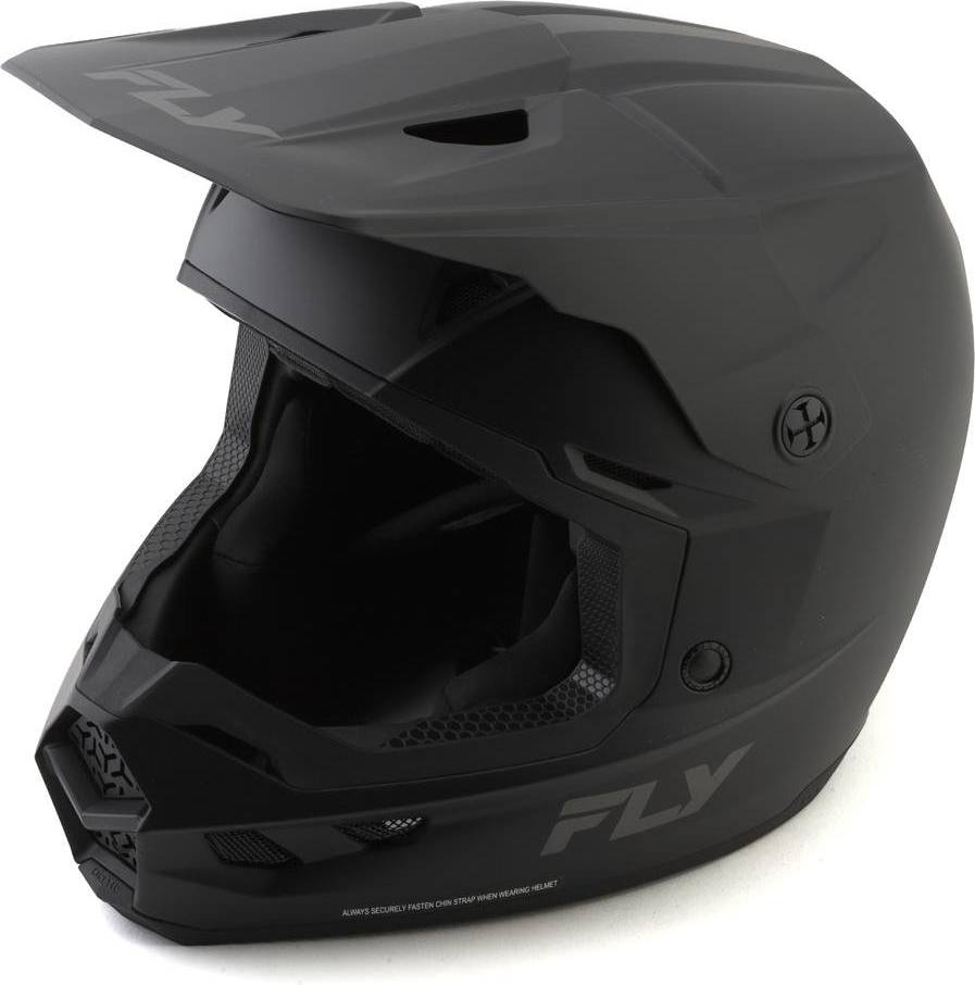 Fly Racing Kinetic Solid MX Helmet - Matt Black