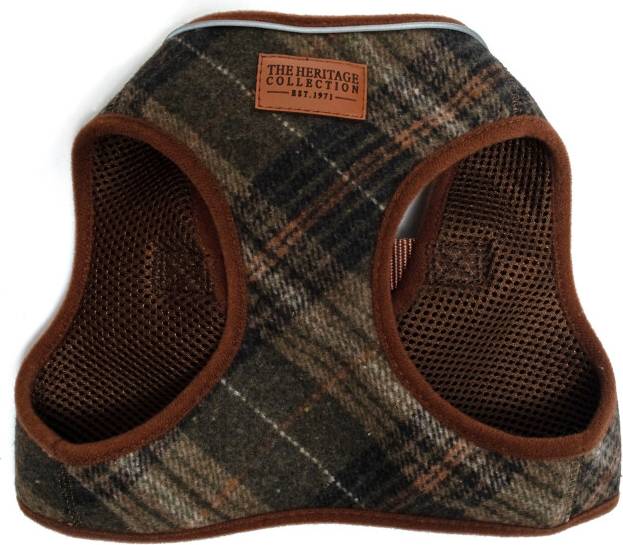 Ancol Country Check Step In Dog Harness Reflective Snap Buckle Large