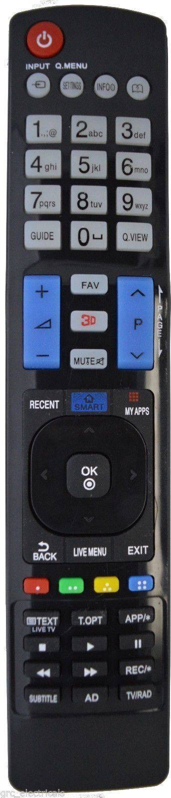 Universal Universal Remote Control For LG Smart 3D LED LCD HDTV TV