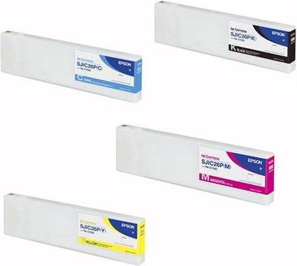 Epson SJIC26 Full Set Original Inks - Multipack