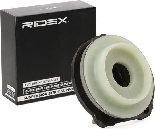 Ridex Top Strut Mount Front Axle Left