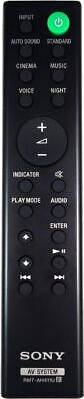 Sony RMT-AH411U Soundbar Remote Control