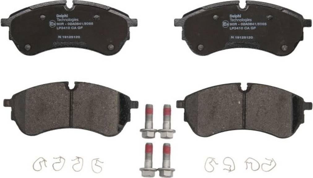 Delphi Brake Pad Set LP3410