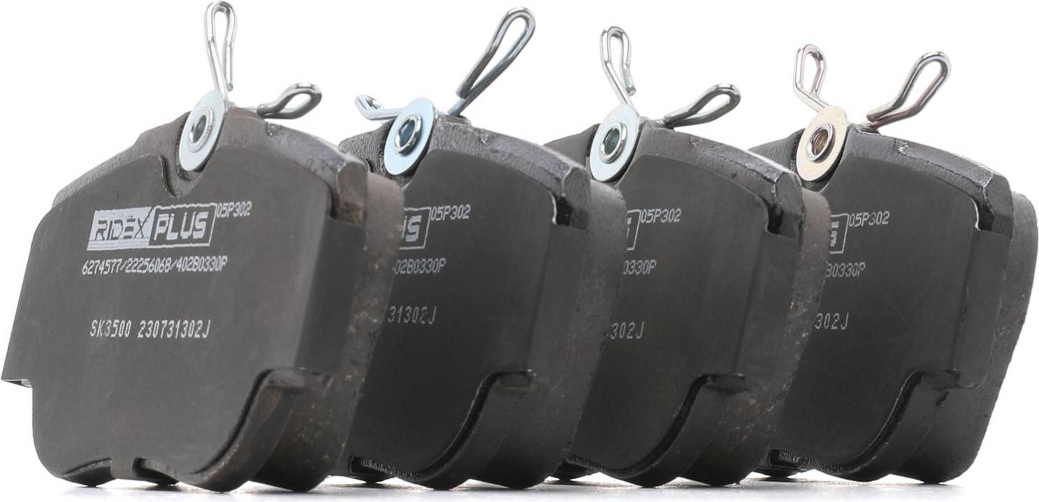 Ridex Plus Brake Pad Set Front Axle