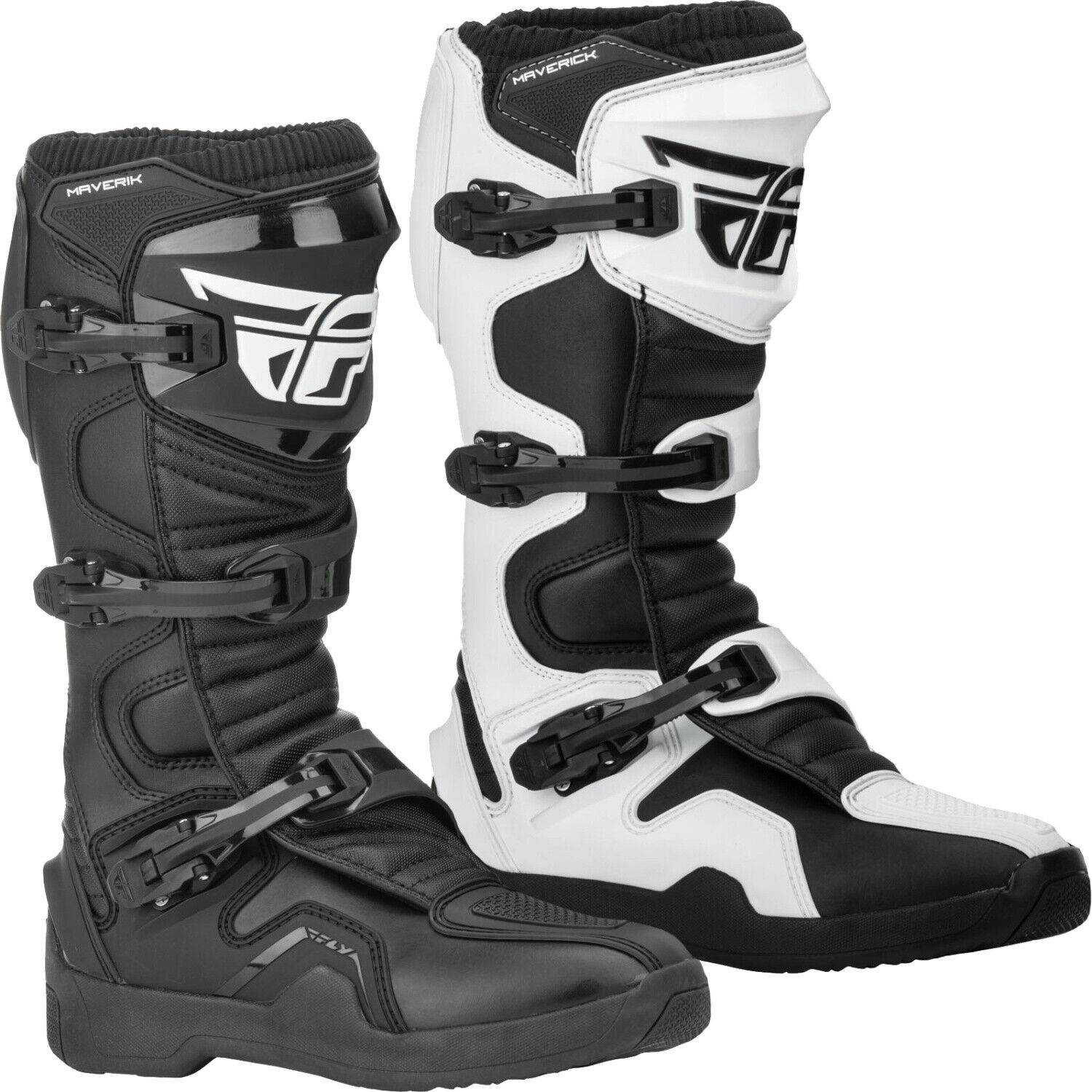 Fly Racing Motocross Boots - Black