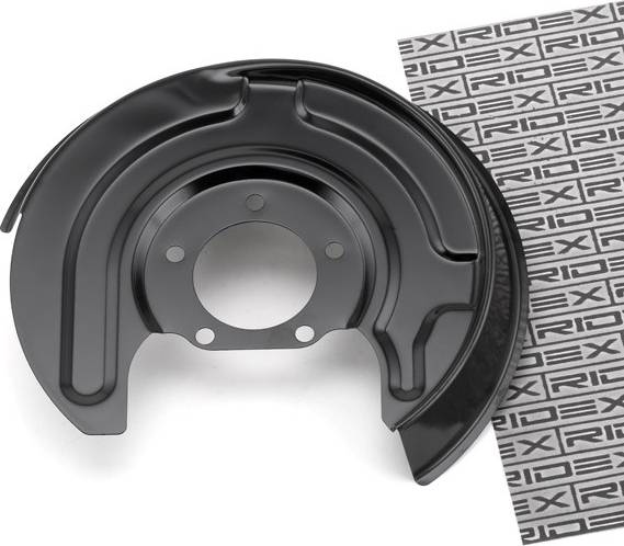 Ridex Brake Disc Back Plate Rear Axle Left