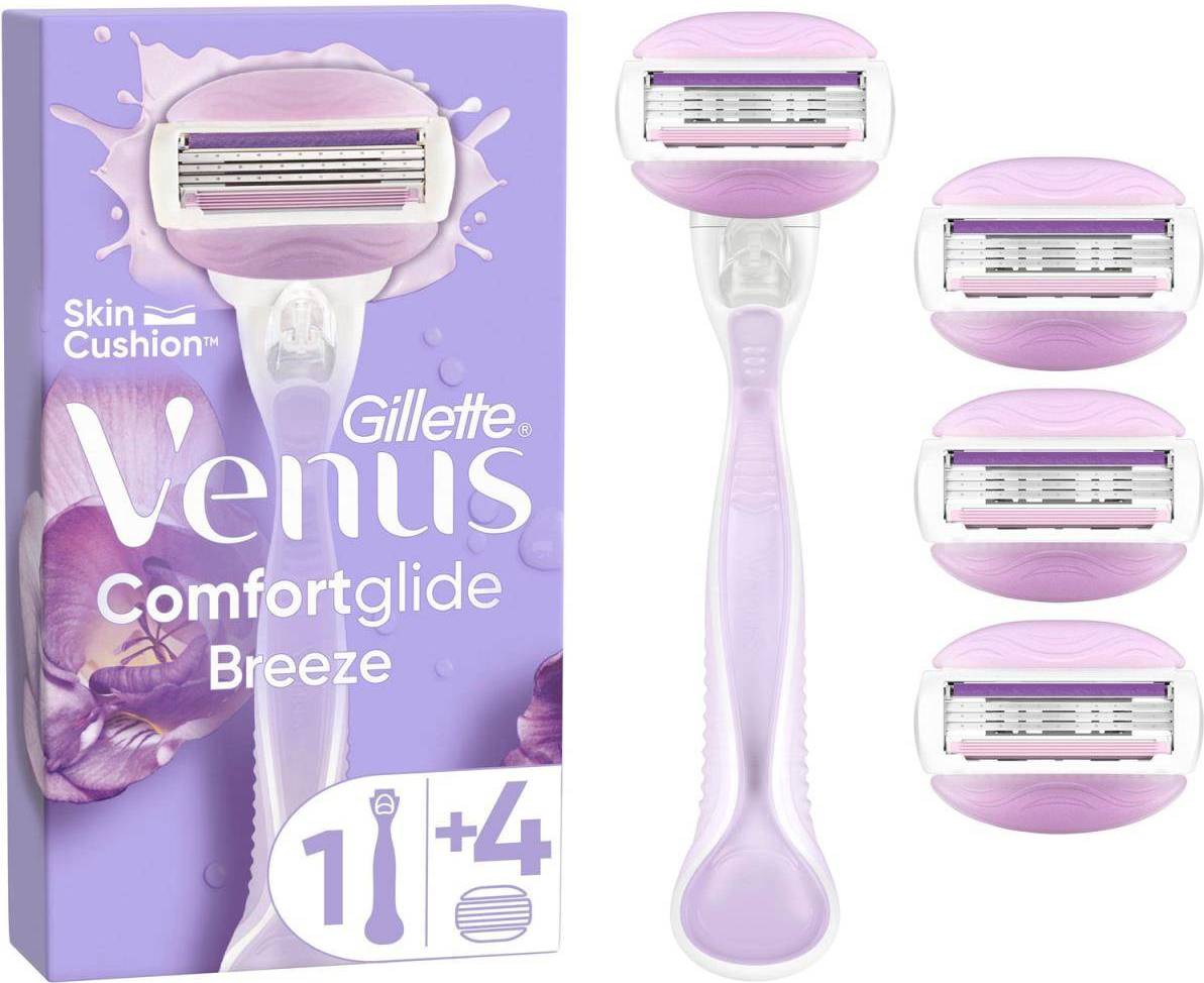 Comfortglide Breeze Razor + 3 Razor Blades