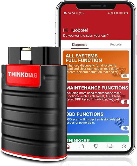 Obd2 Thinkcar ThinkDiag OBD II Scanner 15 Rows