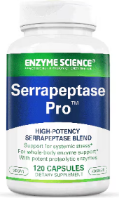 Enzyme Science Serrapeptase Pro Capsules 120 pcs