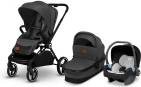 Barnevogn 3 in 1 Lionelo 3 In 1 Strollers - Grey Graphite