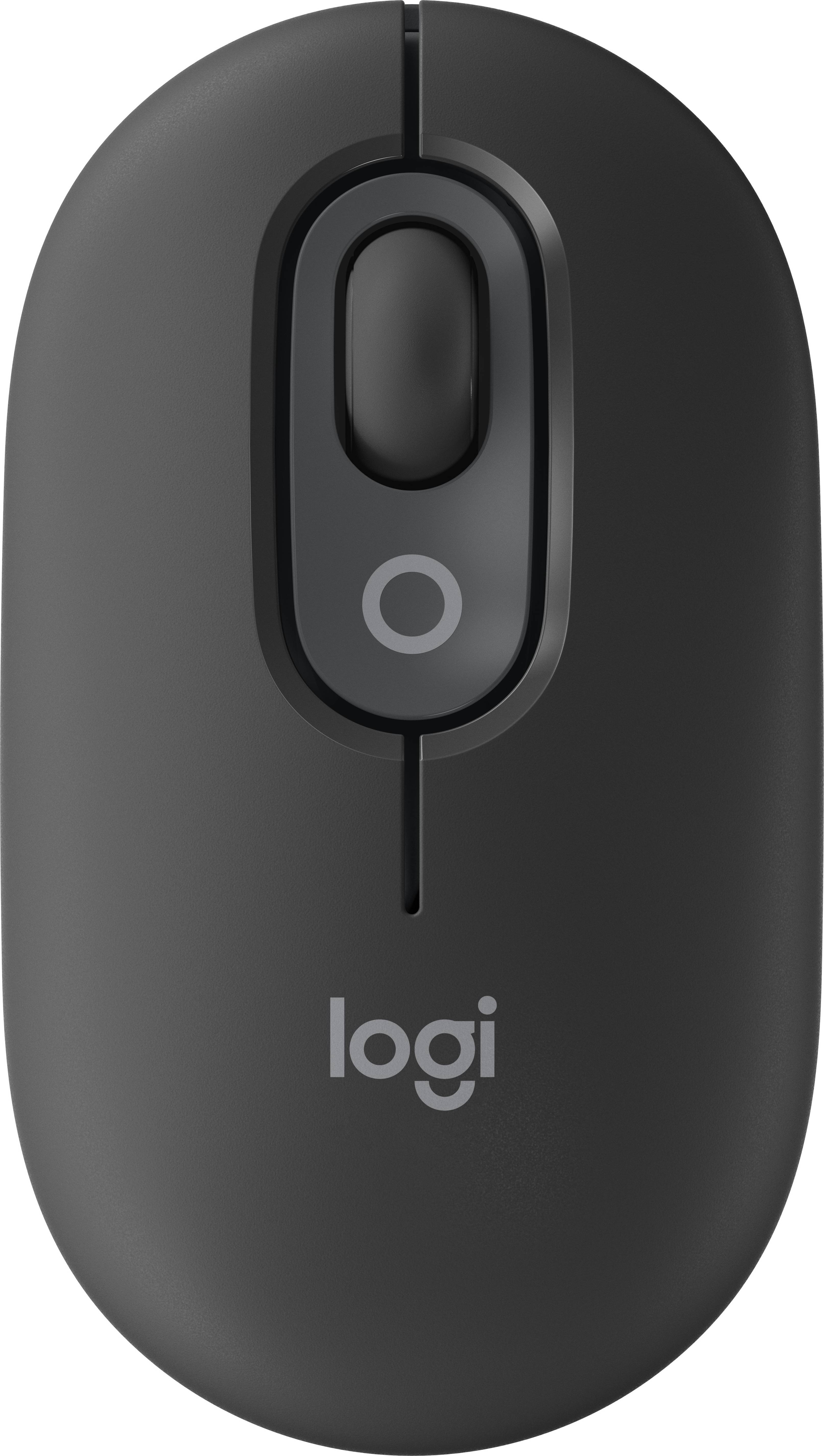 Pop Icon Wireless Optical Mouse Graphite