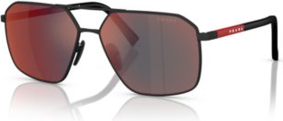 Prada Solbriller Linea Rossa - Sort