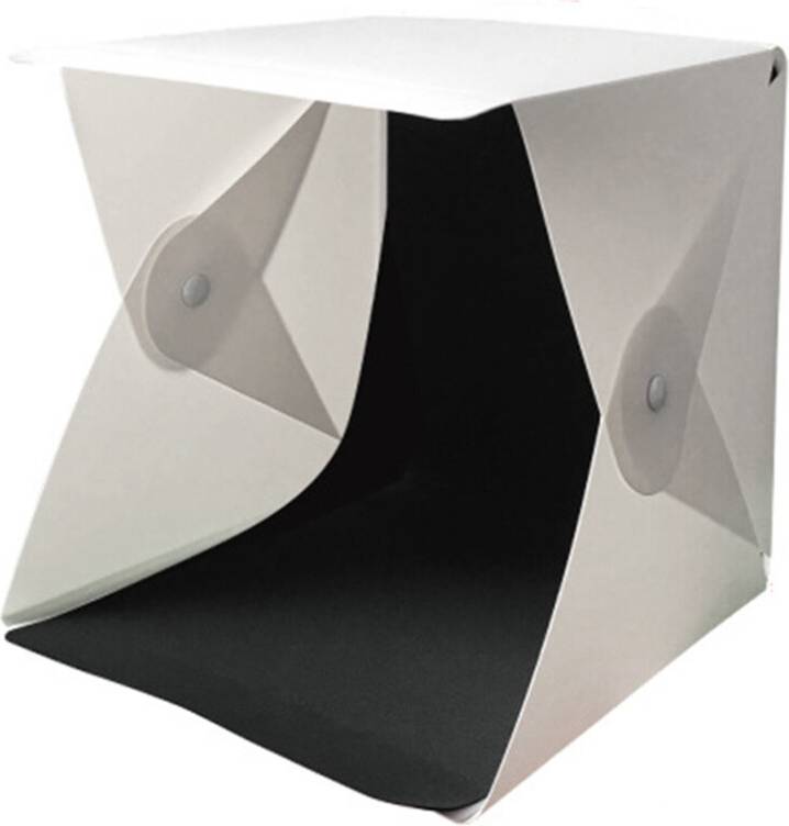 Adjustable Brightness Dual LED Lamp Beads Small Portable Studio 6-Color Version Mini Light Box