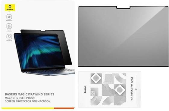 Baseus Magic Drawing Tempered Glass MacBook Pro 16