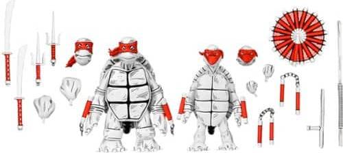 NECA Comic First Turtles 7 Inch Scale Action Figure 2-Pack