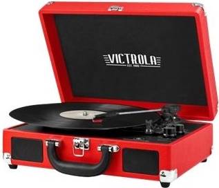 Victrola record player bluetooth Victrola Turntable Red