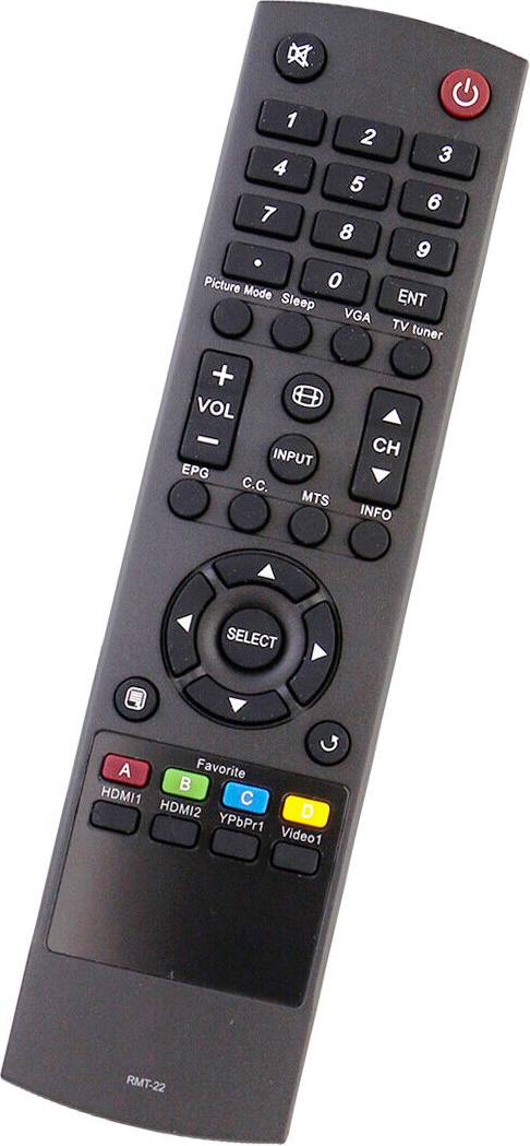 Westinghouse Rmt-22 Tv Remote for