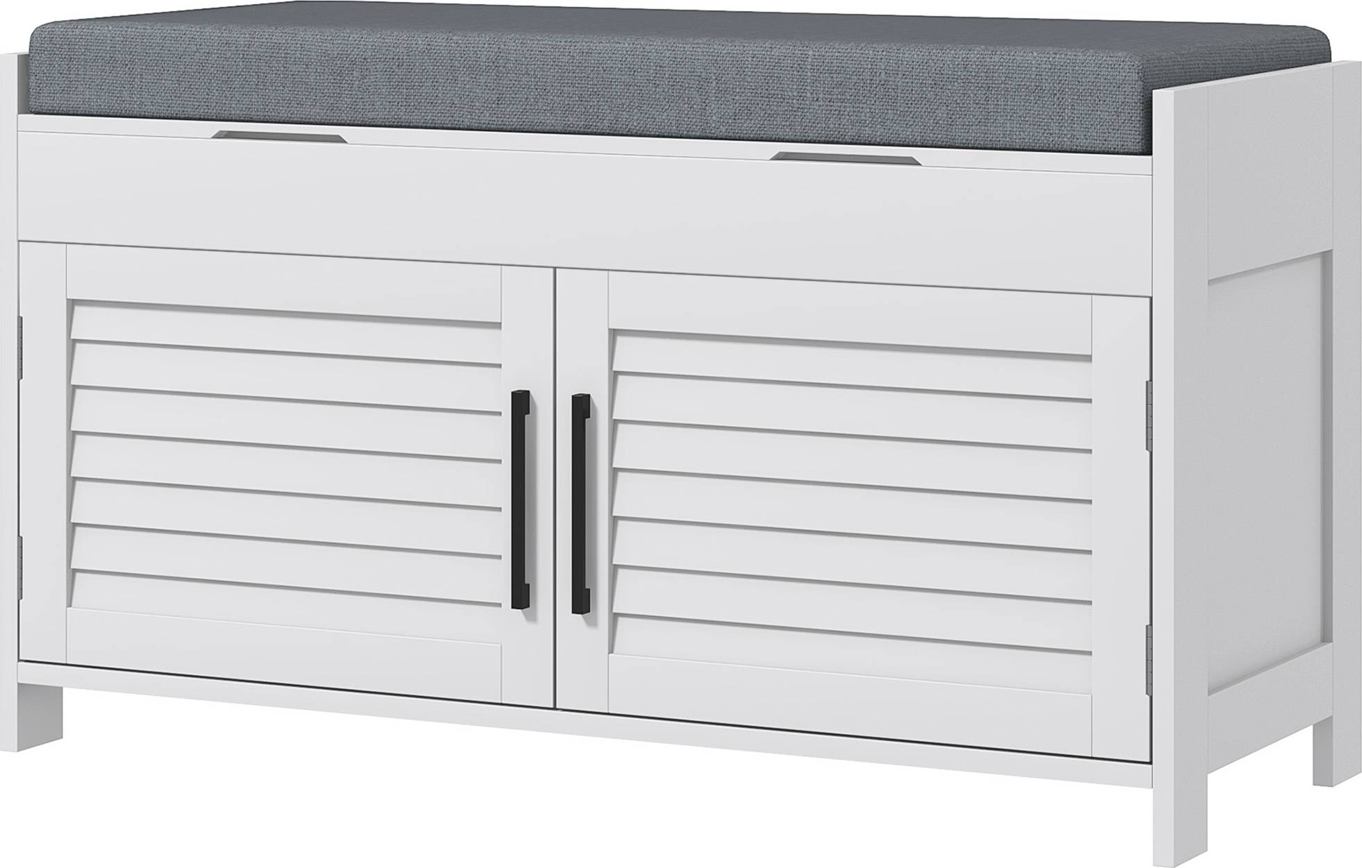 Shoe bench entryway Homcom Modern Entryway Storage Bench
