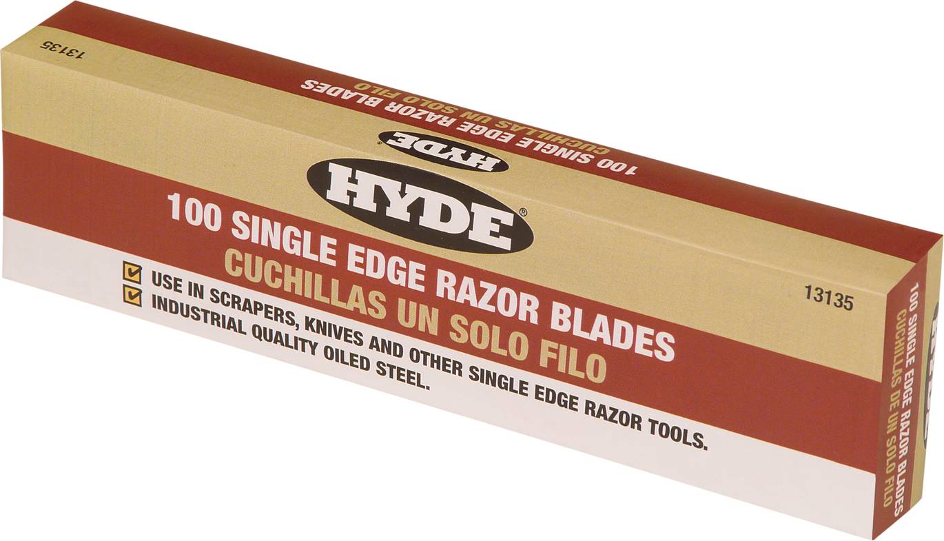 Hyde Single Edge Razor Blade 100 Units