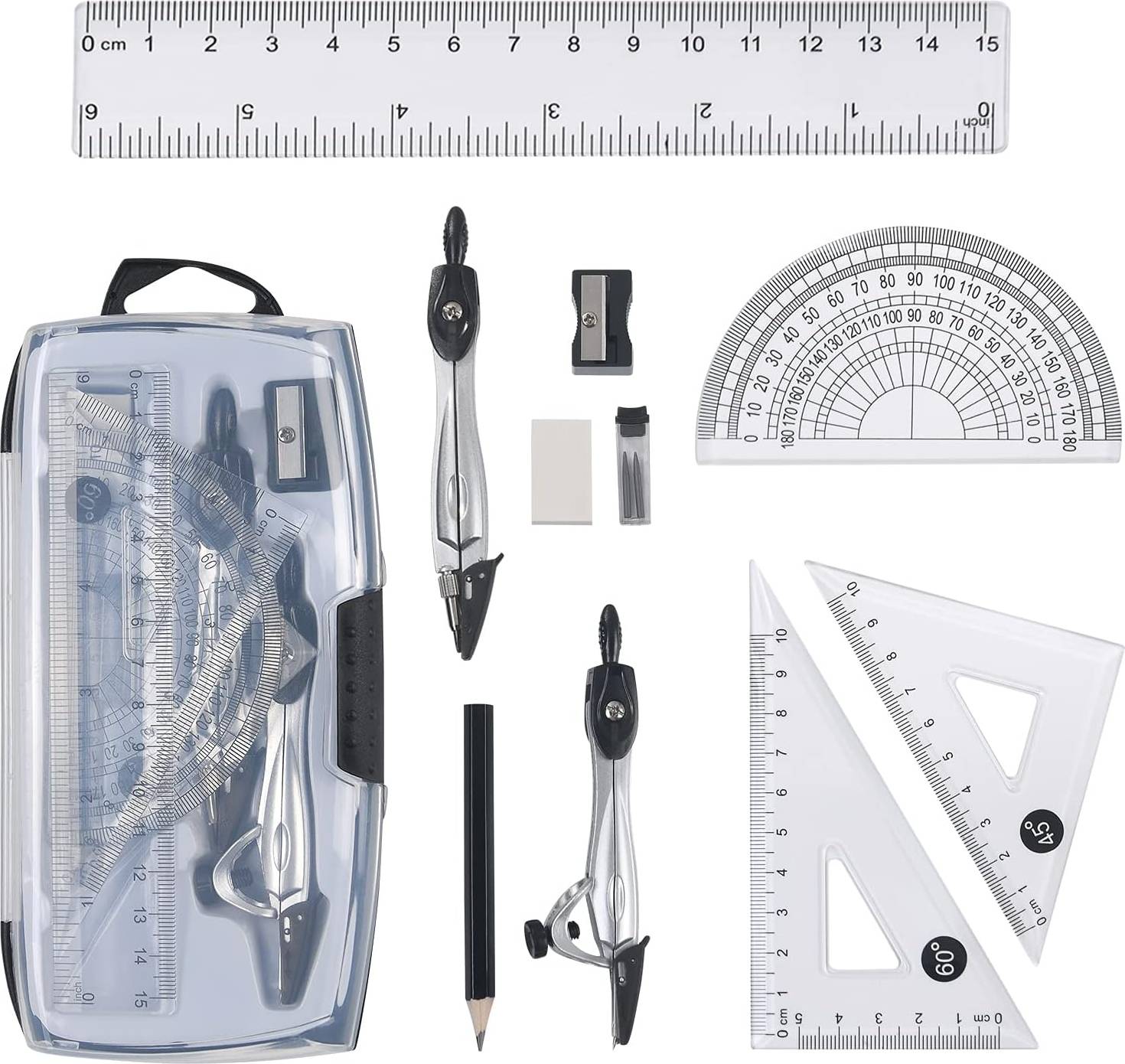 Vicloon Geometry Set