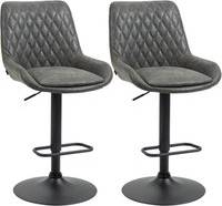 Homcom Adjustable Bar Stools 2 st