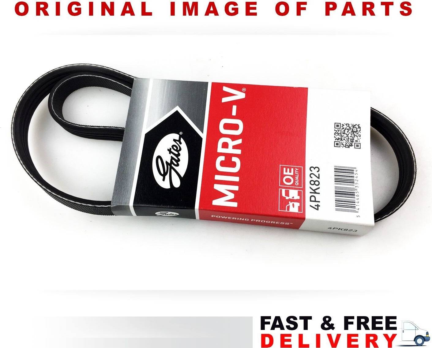 Gates Micro-V Multi-Ribbed Belt 4PK823