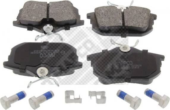 Mapco Brake Pad Set Disc