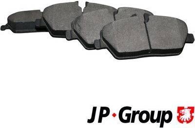 JP Group Brake Pad Set Front Axle