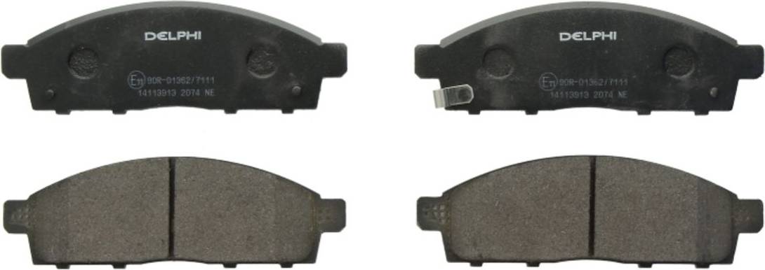 Delphi Brake Pad Set LP2074