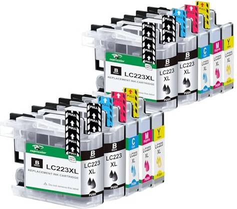 Supricolor Replacement Ink Cartridges Compatible LC223XL