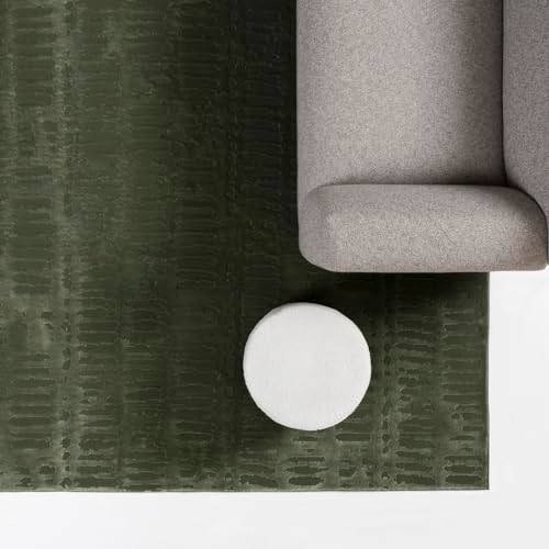 Revival Shell 9'x12' Washable Area Rug - Green