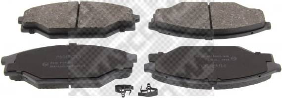 Mapco Brake Pad Set Disc