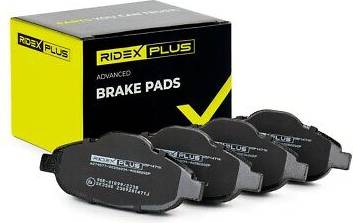 Ridex Plus Brake Pad Set Front Axle