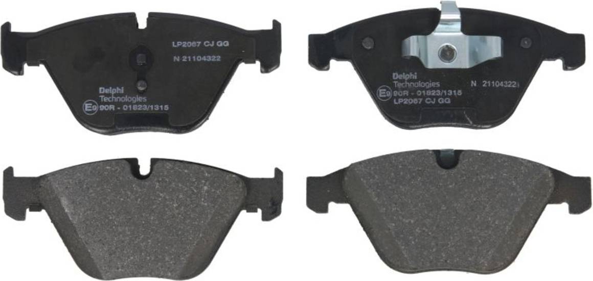 Delphi Brake Pad Set LP2067