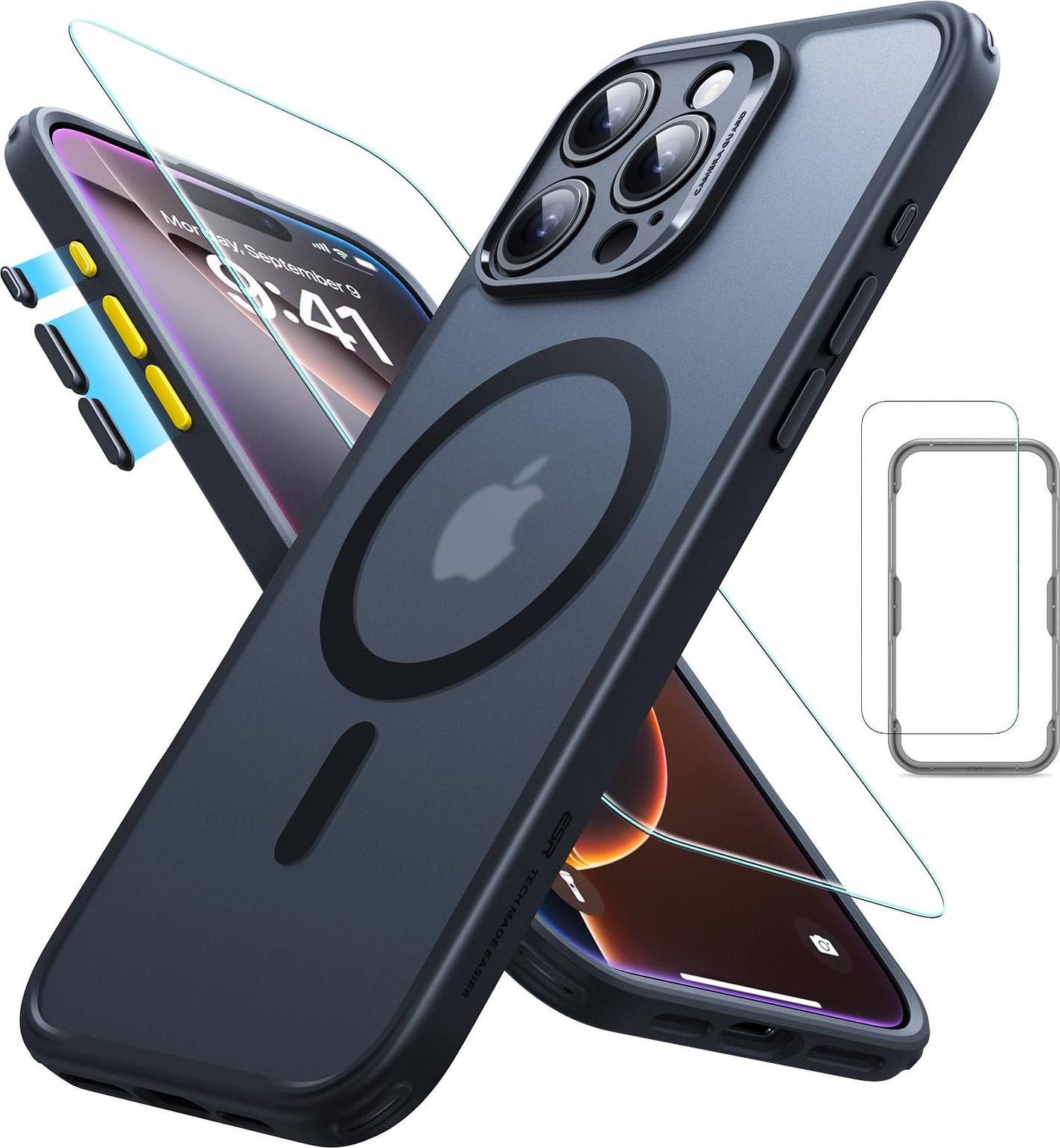 ESR iPhone 16 Pro Max Matte Case Set