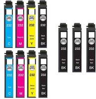 Epson expression home xp 4200 Compatible Epson 232 Full Set Black Ink Cartridges