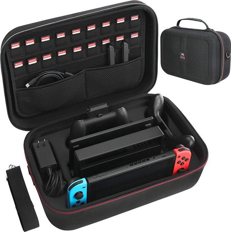 Maxpower Carrying Storage Case Compatible with Nintendo Switch