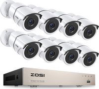 Security camera system Zosi C261 2MP 8 Channel Security Camera System