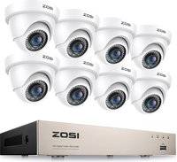 Outdoor security camera system Zosi C419 2MP 8 Channel Analog Security System
