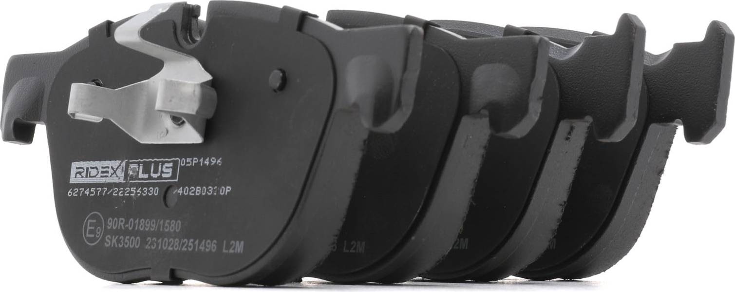 Ridex Plus Brake Pad Set Front Axle