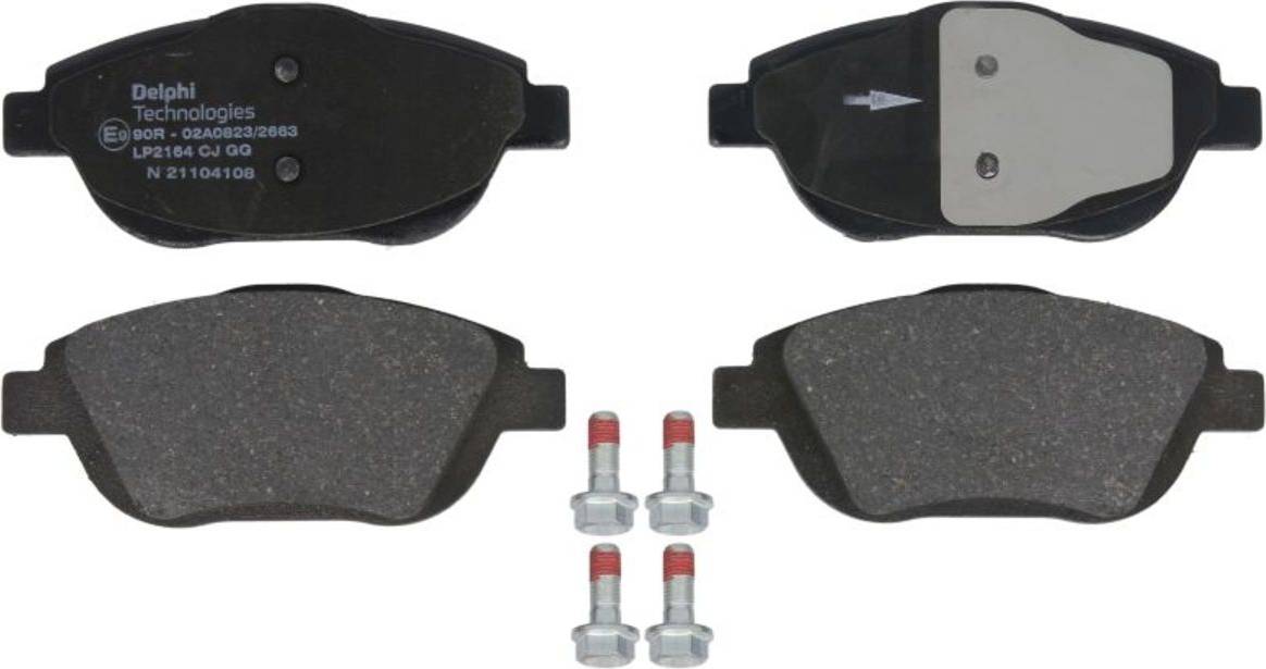 Delphi Brake Pad Set LP2164