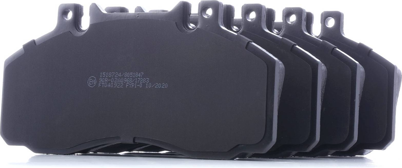 Ridex Brake Pad Set Rear Axle